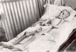 Afrikaner girl Elizabeth van Zyl dying in a British Concentration Camp